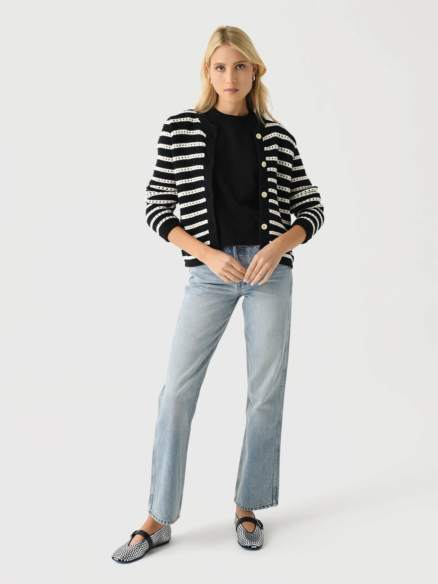 Alex Mill Women's Hailey Stripe Cardigan