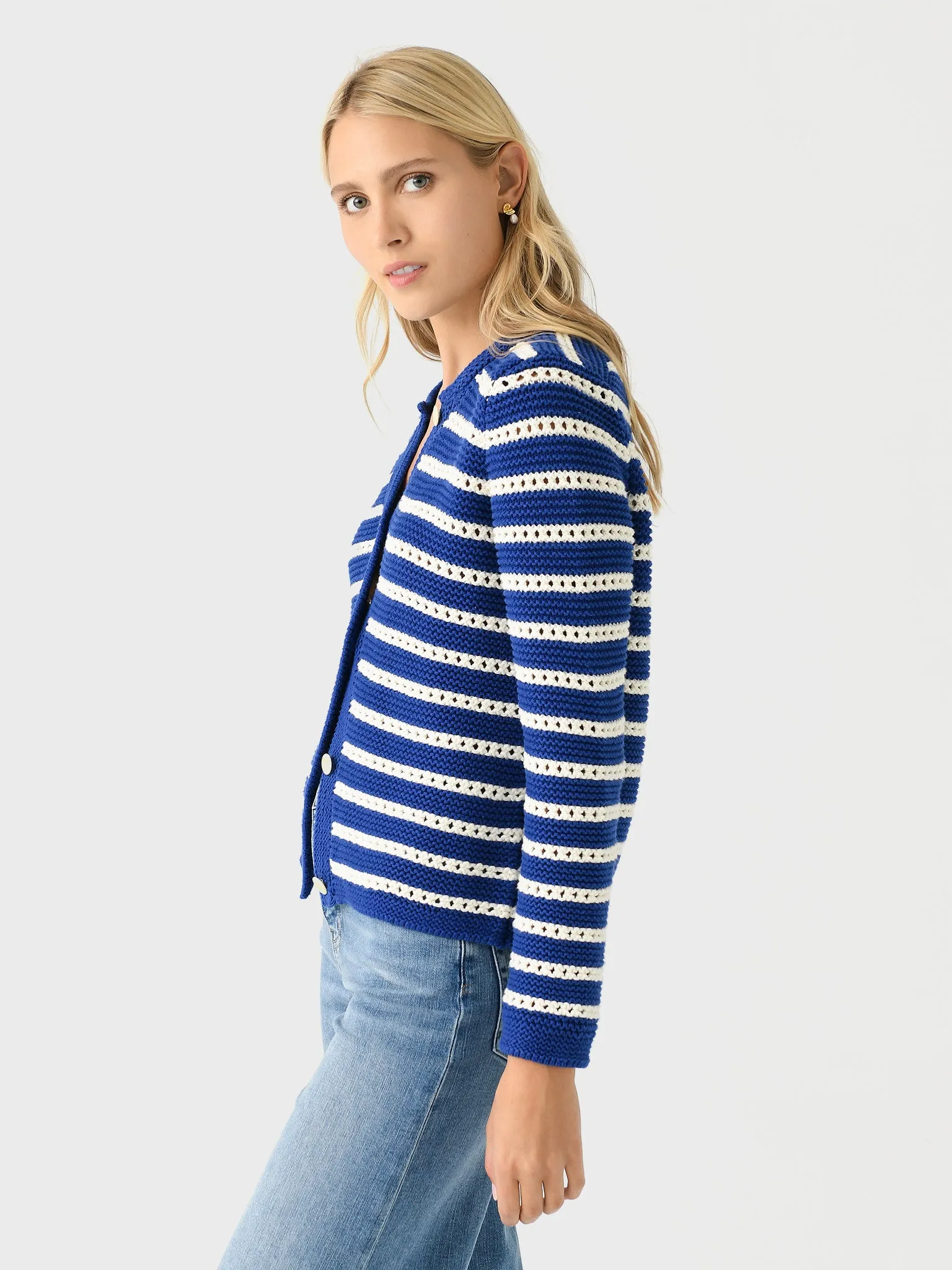 Alex Mill Women's Hailey Stripe Cardigan