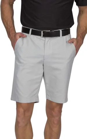 Dry Fit Golf Shorts for Men 10 Inch Inseam - Tapered Slim Fit Chinos - Mens Shorts Athletic