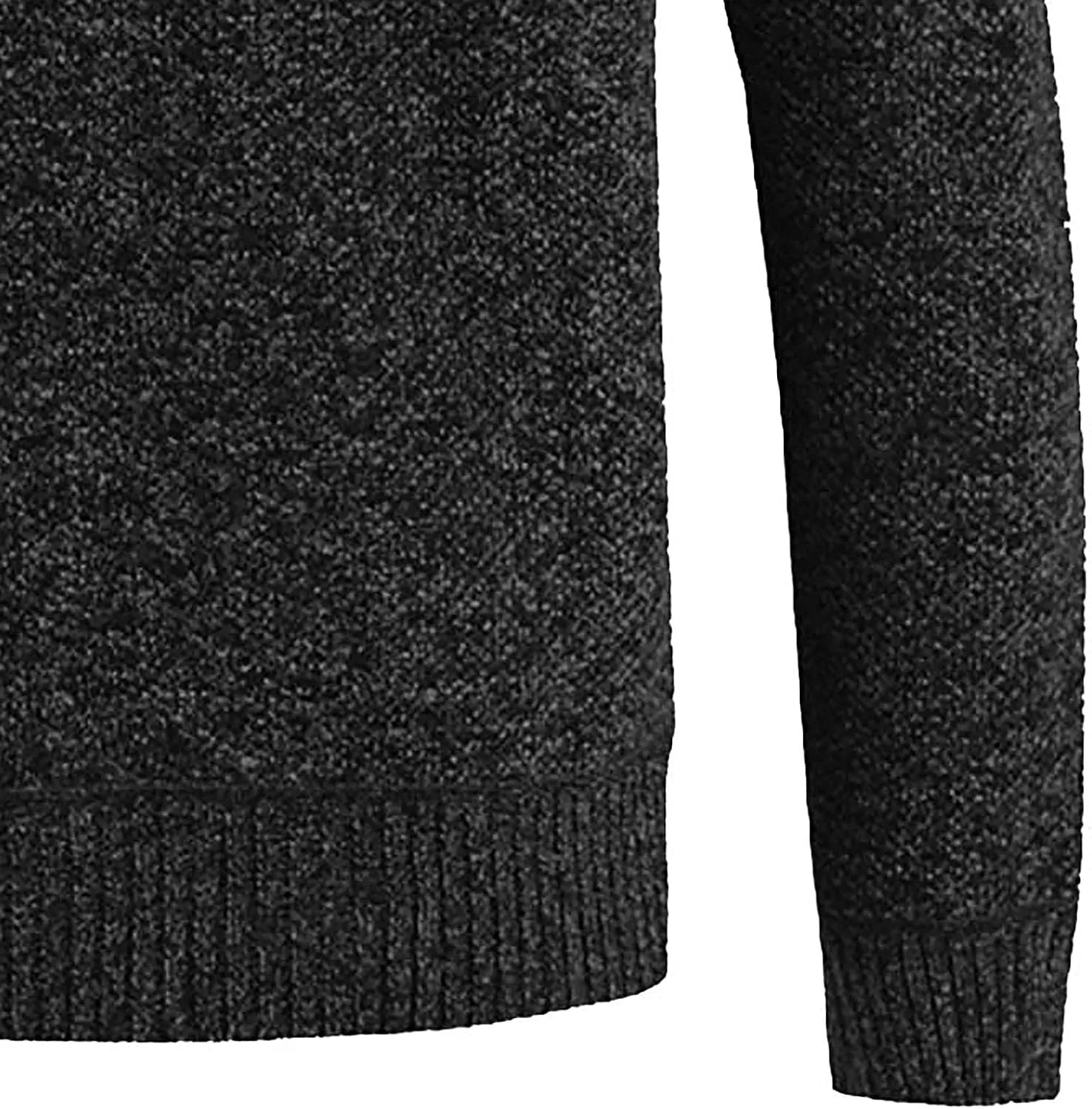 DuDubaby Autumn and Winter Men's Fashion Loose Cardigan Warm Lapel Hooded Jacket Sweater