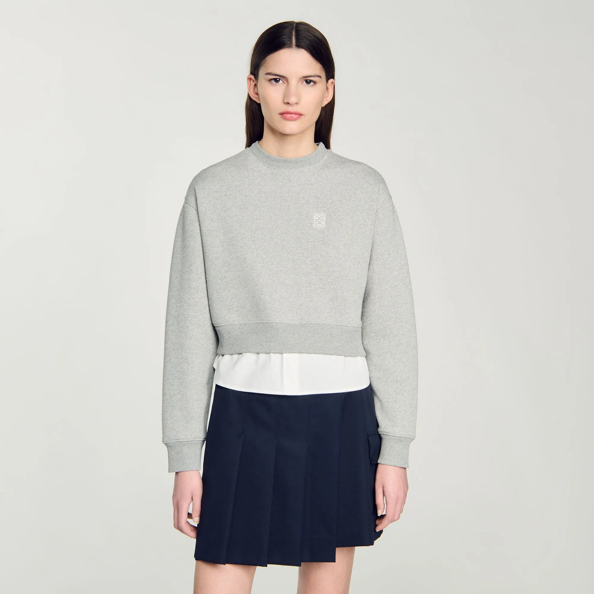 Layered Effect Sweatshirt