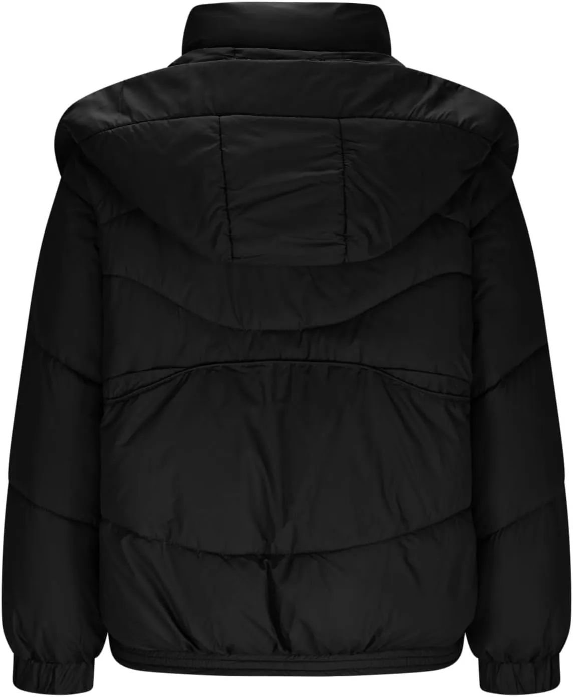 Quilted Jackets for Women Puffy Bubble Puffer Coat Winter Loose Outerwear Warm Down Jackets with Removable Hood