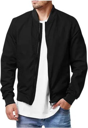 Ymosrh Winter Jackets for Men Jacket Spring Fall Causal Softshell Windbreaker Coat Outerwear Mens Fashion Jackets